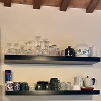 Set 2 mensole galleggianti