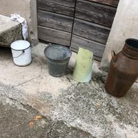 Vari secchi in ferro 20€ per tutto