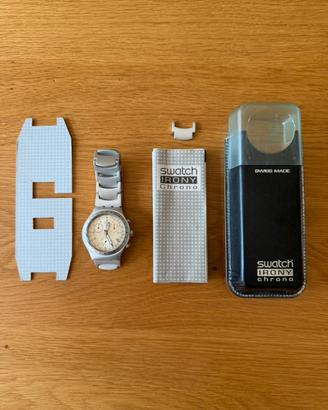 Swatch Irony Chrono Funzionante Batteria Nuova