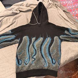 Octopus Everywhere Hoodie XS Made in Italy