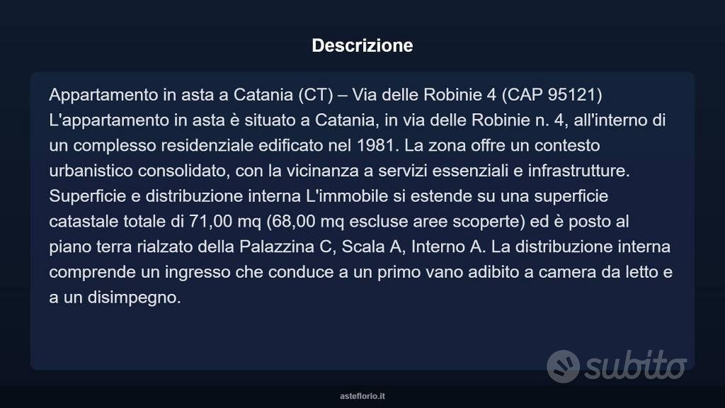 Appartamento – Catania, Fossa della Creta - Vista 3