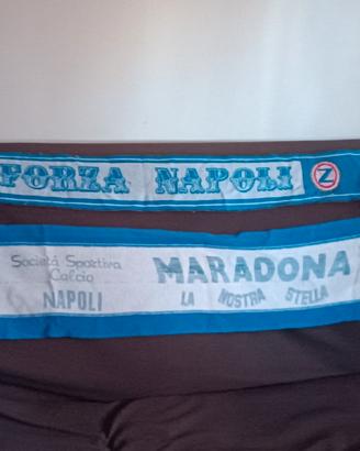 sciarpe SSC napoli anni 80 consegna a mano 