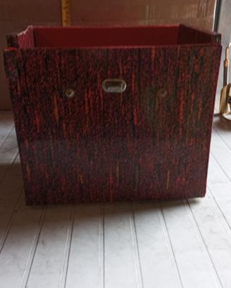 porta vinili vintage 