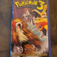 Pokemon 3 Vhs Rara Da Collezione 