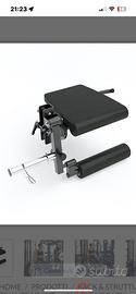 Leg extension & curl Sidea per all in one rack