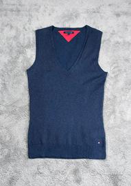 Gilet donna Tommy Hilfiger blu navy S