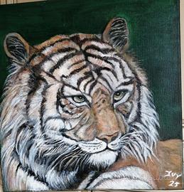 dipinto di TIGRE