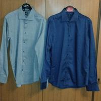 2 camicie uomo OVS slim fit n. 44, COME NUOVE