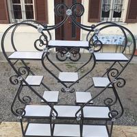 Scaffale in Ferro lavorato Artistico – Pezzo Unico