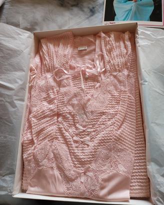 parure camicia notte e vestaglia 