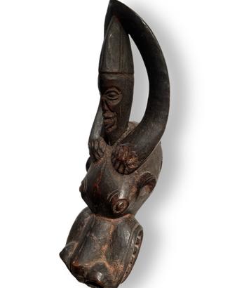 Arte africana, maschera Bamileke