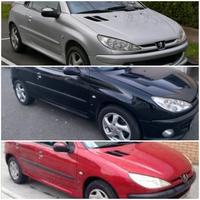 Peugeot 206 206 XS CC Cabrio RICAMBI VARI 