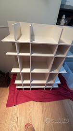 Coppia moduli libreria FACE MODULNOVA bianco opaco