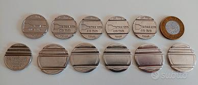 Lotto di gettoni Car Wash Ceccato 797111 e altri