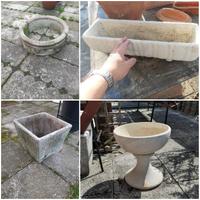 cordolo e fioriere in cemento 