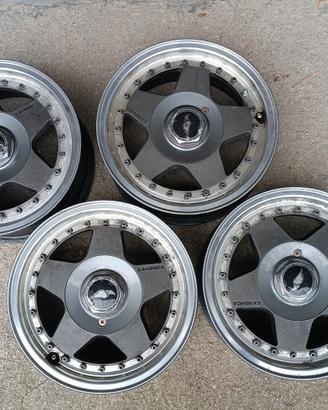 Set 4 cerchi Canonica Alfa Romeo 75 