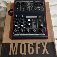 Mixer Proel 4 canali MQ6FX