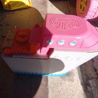 nave con piscina Polly Pocket 