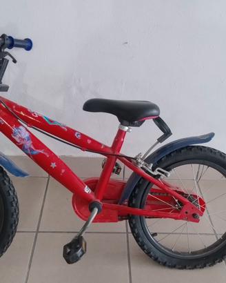 bicicletta dai quattro agli otto anni unisex