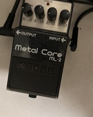 Metal core boss