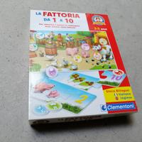 Gioco bilingue fattoria Clementoni