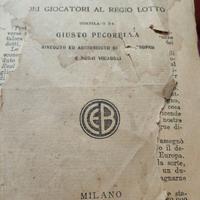 Libro antica cabala del lotto