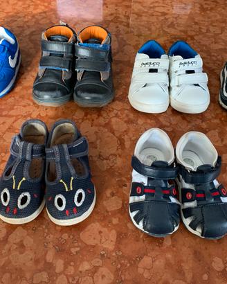 Scarpe bimbo dal 19 al 22