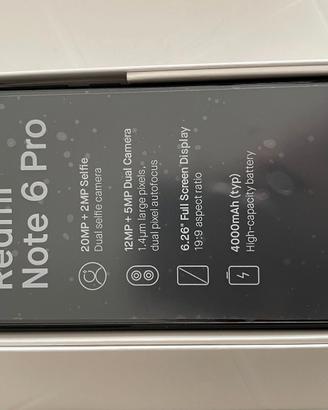 Xiaomi Redmi Note 6 Pro 4 ram 64 rom