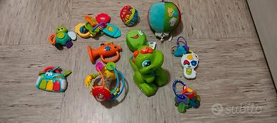 Giochi neonati, palla pianola draghetto chiavi ..