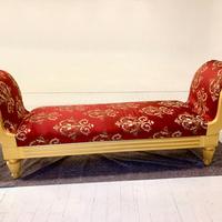 Chaise longue d' epoca restaurata