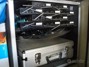 RACK ARCHETTI RADIOMICROFONO LEVALIER