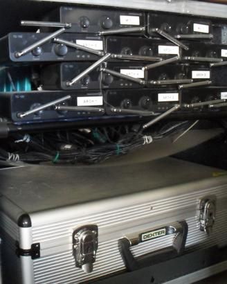 RACK ARCHETTI RADIOMICROFONO LEVALIER