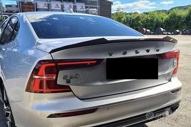 Volvo S60 2019+ SPOILER BAGAGLIAIO nero lucido