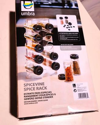 Umbra Spicevine Portaspezie Moderno Parete - NUOVO