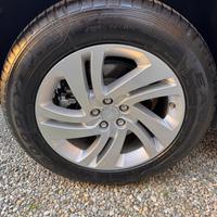 4 cerchi lega da 18 range rover evoque + 4 gomme