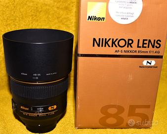Nikon Nikkor AF-S 1,4/85mm  Nital