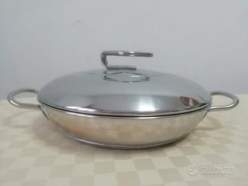 PENTOLA IN ACCIAIO INOX MARCA "DOMOCLEAN"
