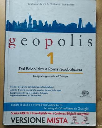 Geopolis 1: dal Paleolitico a Roma repubblicana
