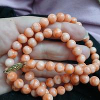 collana perle corallo