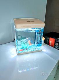 acquario 7 LT con filtro depurazione integrato