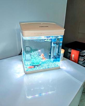 acquario 7 LT con filtro depurazione integrato