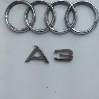 Logo e scritta portellone posteriore per Audi A3