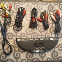 Selettore Audio/Video RCA 4 Ingressi