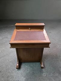 Davenport antico in legno noce stile antico