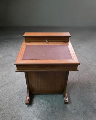 Davenport antico in legno noce stile antico