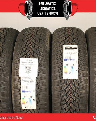 4 Gomme NUOVE 205 60 R 17 Firestone SPED GRATIS