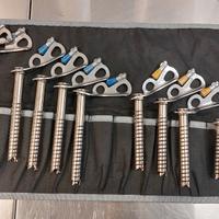Set viti ghiaccio Black Diamond Express Ice Screw