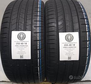 2 GOMME 255 40 18 PIRELLI A64537