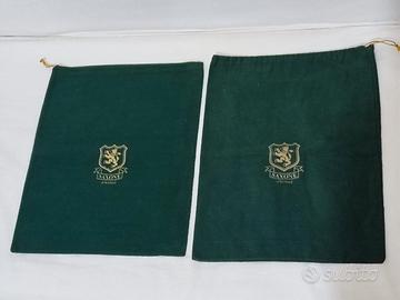 Saxone 2 sacche antipolvere porta-scarpe