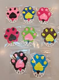 zampine feltro ,con disco orario ,fatte a mano 